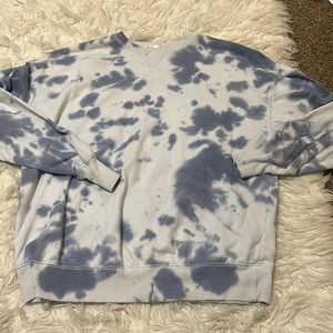 Tie dye crew/long sleeve shirt
